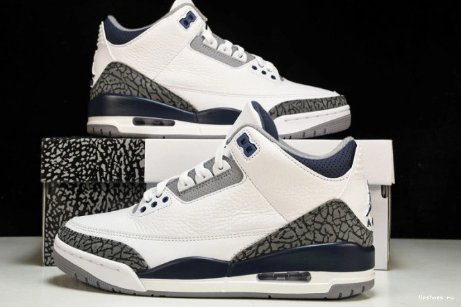 Navy 3  Jordan CT8532-140 Air Midnight  1214